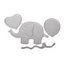 Rezalne šablone TinaB: Baby Slonček, 2,1-8,5cm, set 4