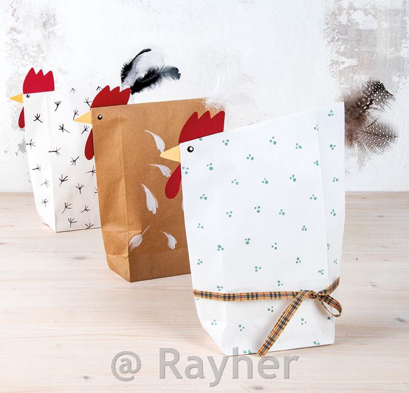 KOKOŠKE IZ PAPIRNATIH VREČK