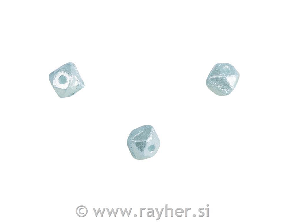 Antique Rocailles, 4mm o, aqua blue, box120pcs