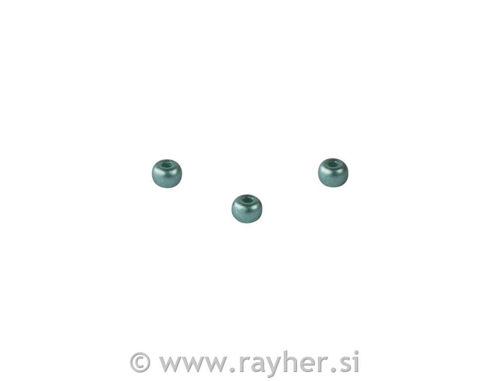 Perle, 3mm, mint, 200 kos
