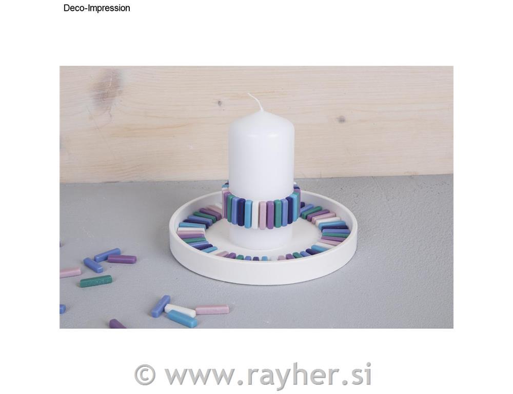 Sweety glass mosaic mix, coloured, 5x25x6mm, approx.295 pcs, box 500g