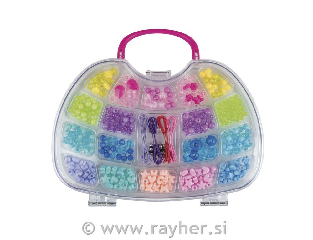 Bead craft case, 27x18x2.8cm,diff.colours+sizes