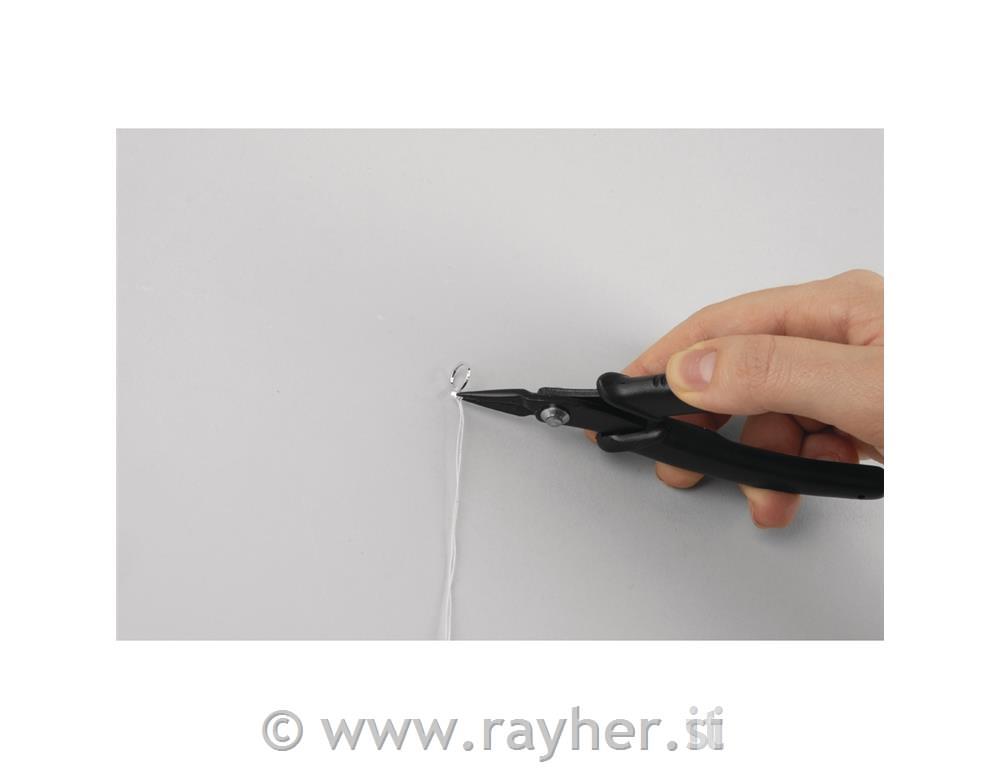 Set za izdelavo verižice za mobilni telefon, srebrn