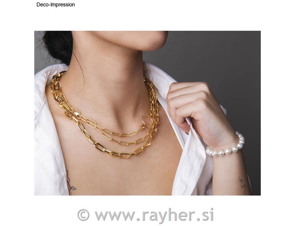 Set za izdelavo verižice za mobilni telefon, zlat