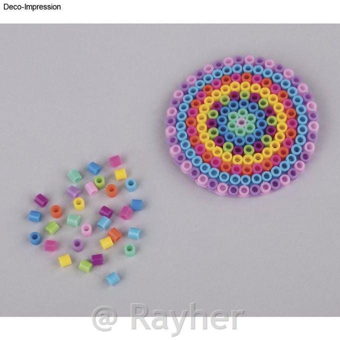 Perle za zalikanje Neon, 5 mm, 2700 kos