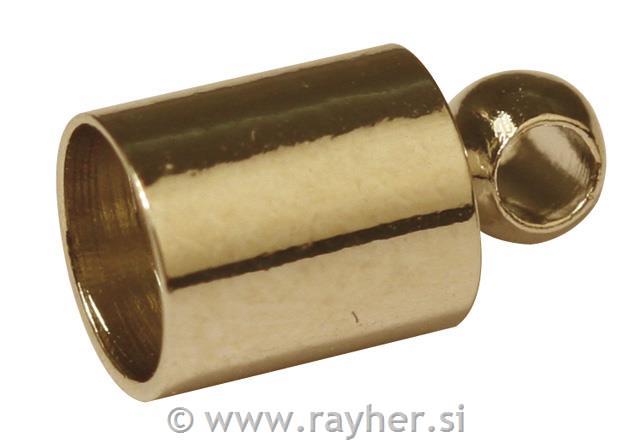 Zaključek za vrvico 4 mm, 2 kosa