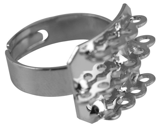 Osnova za prstan z 14 zankami