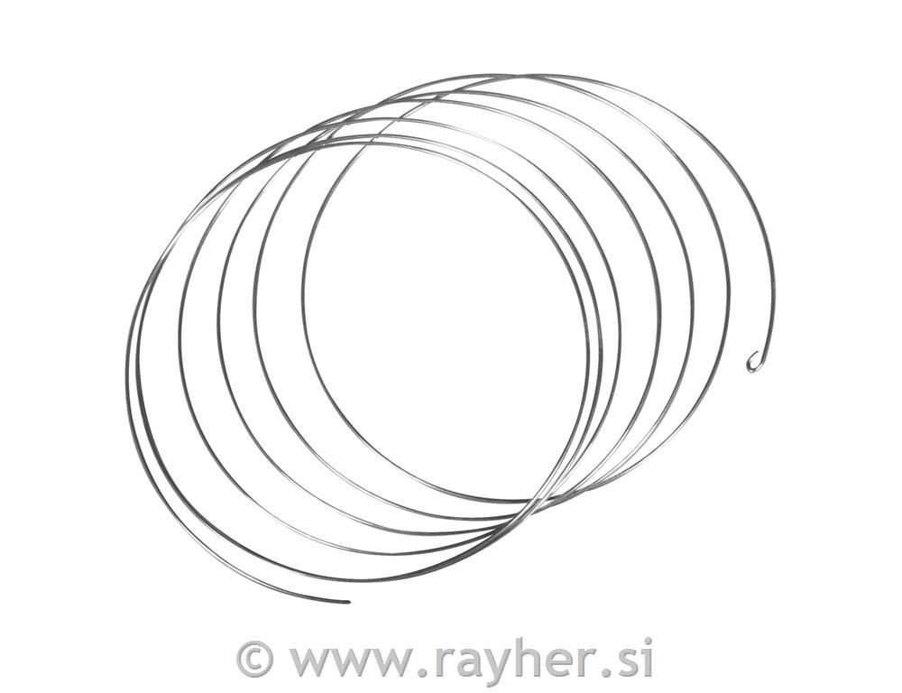 Zapestnica memory žica, 6cm o, 6.5 zavoj
