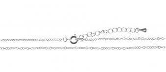 Verižica z zaključkom, 2mm o, zlata, 78cm, +5cm zaključka