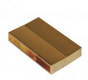 Sponka magnetna,2-delna,zlata,33mm,gladka