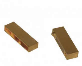 Sponka magnetna,2-delna,zlata,33mm,gladka