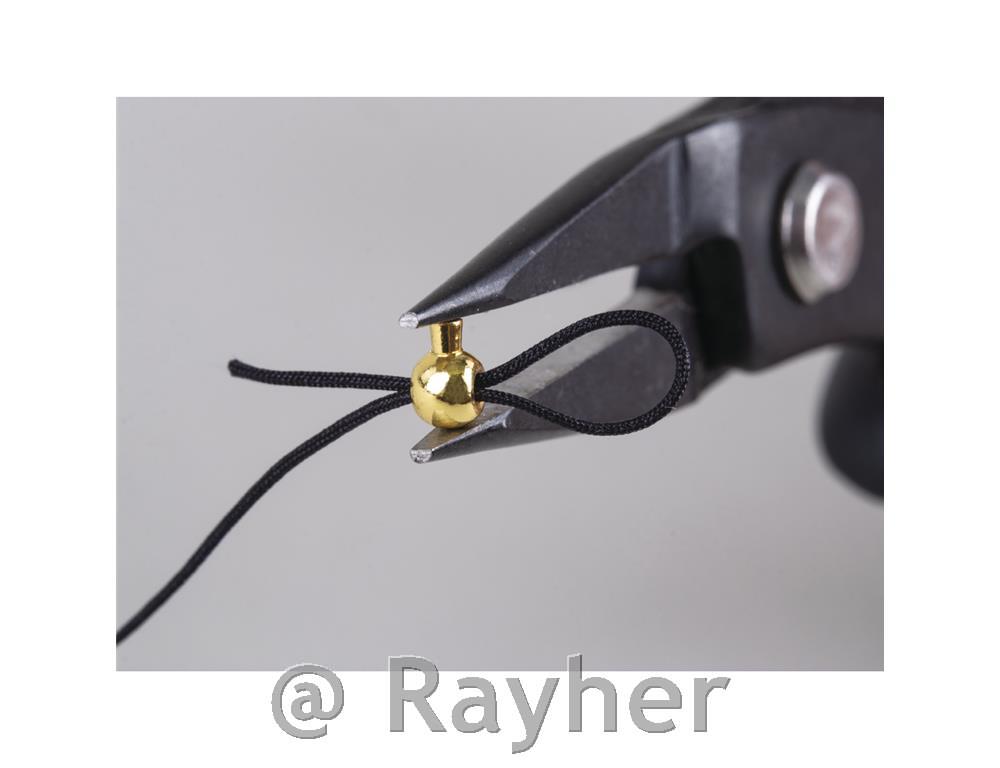 Pozicionirna perlica, okrogla, zlata, 3,5 x 3 mm, 10 kosov