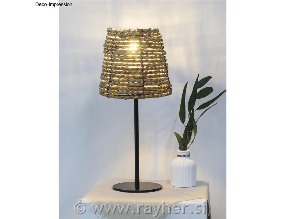 Kovinski okvir za senčnik, premer 17 cm, črn, 16 cm, stožčast, črn