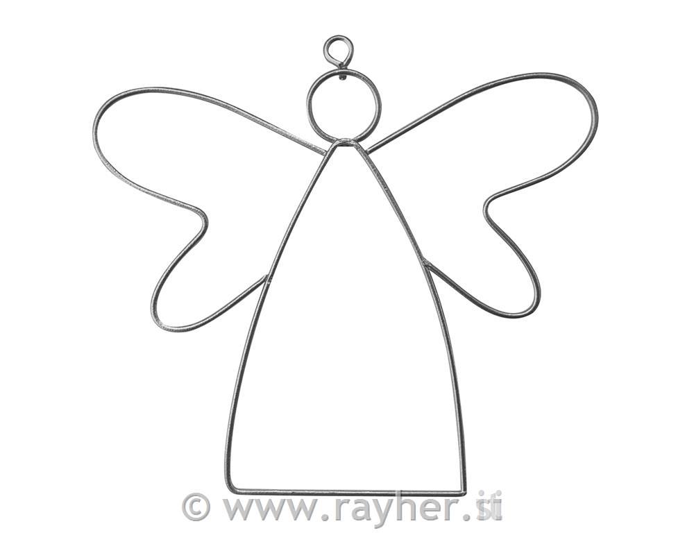 Set za izdelavo angela z žico, 6-delni