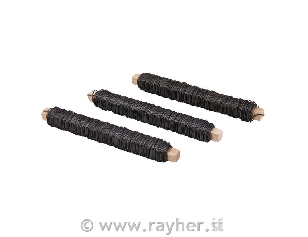 Florist's wire, tab-bag 1 pce., green, 0