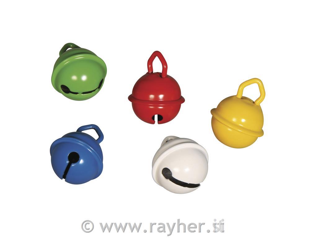 Metal bells colourful 19mm o, tab-bag 5