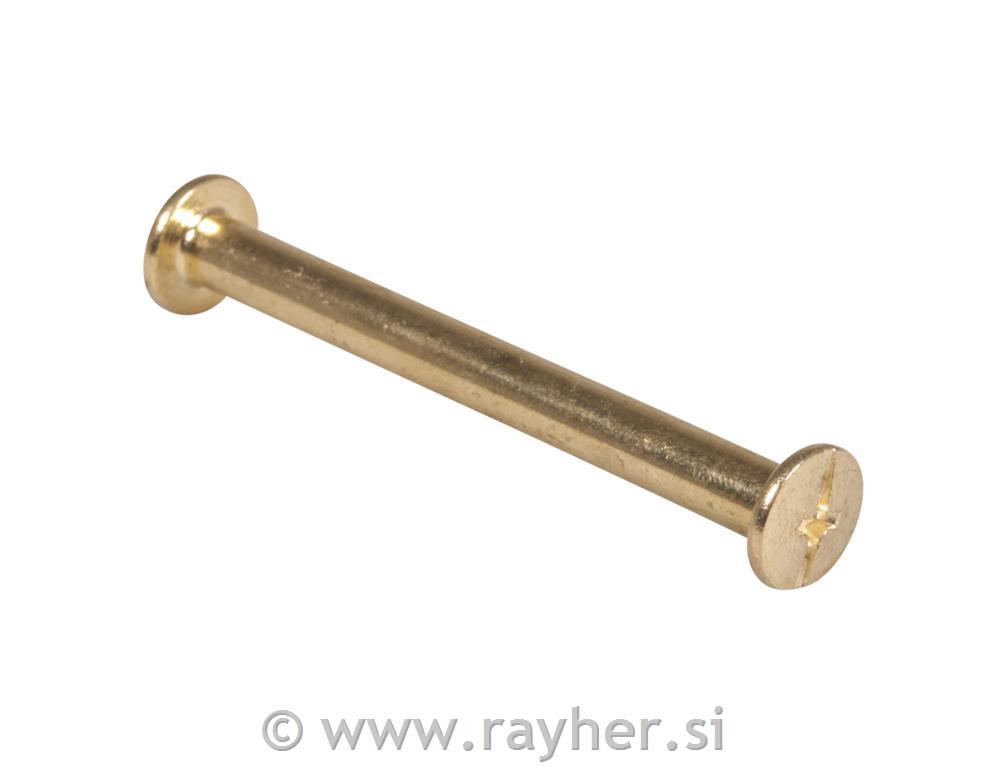 Vijaki, zlati, 5,2cm, set 4