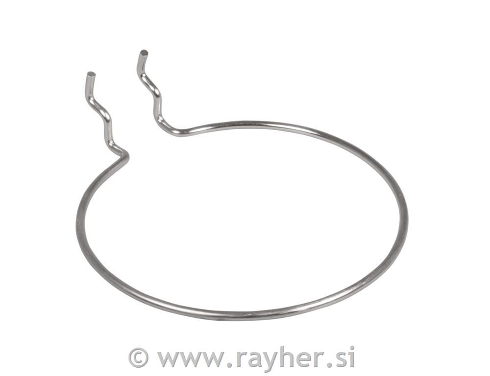 Držalo za vedro 12 cm, srebrno