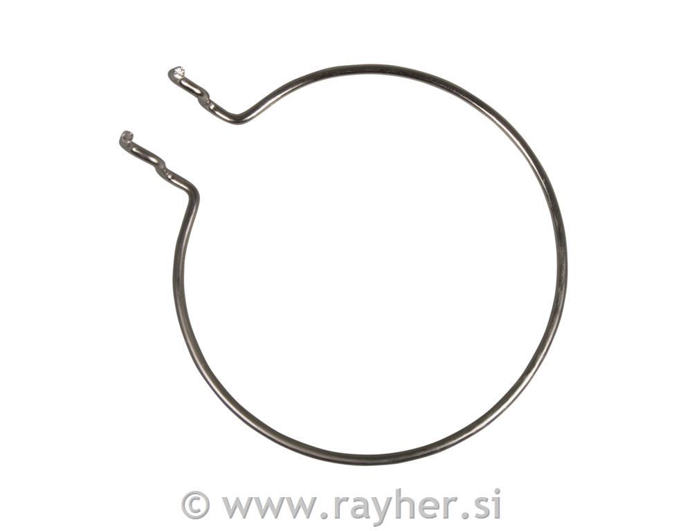 Držalo za vedro 12 cm, srebrno