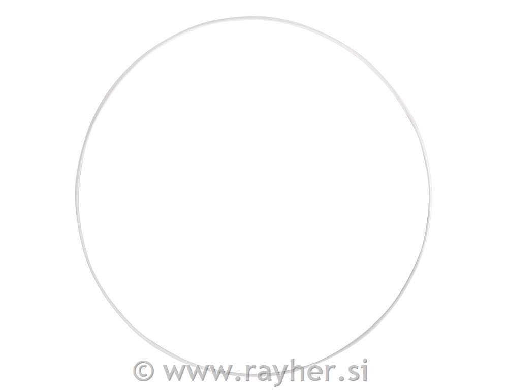 Metal rings coated, 60cm owhite