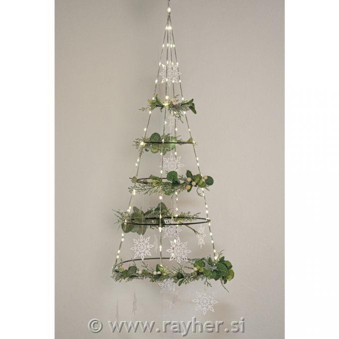 Metal rings black 5 pcs assorted