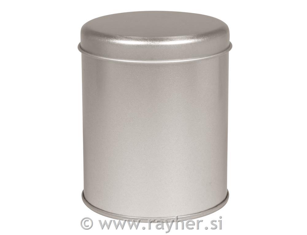 Metal tin dose 8 cm, height 10 cm