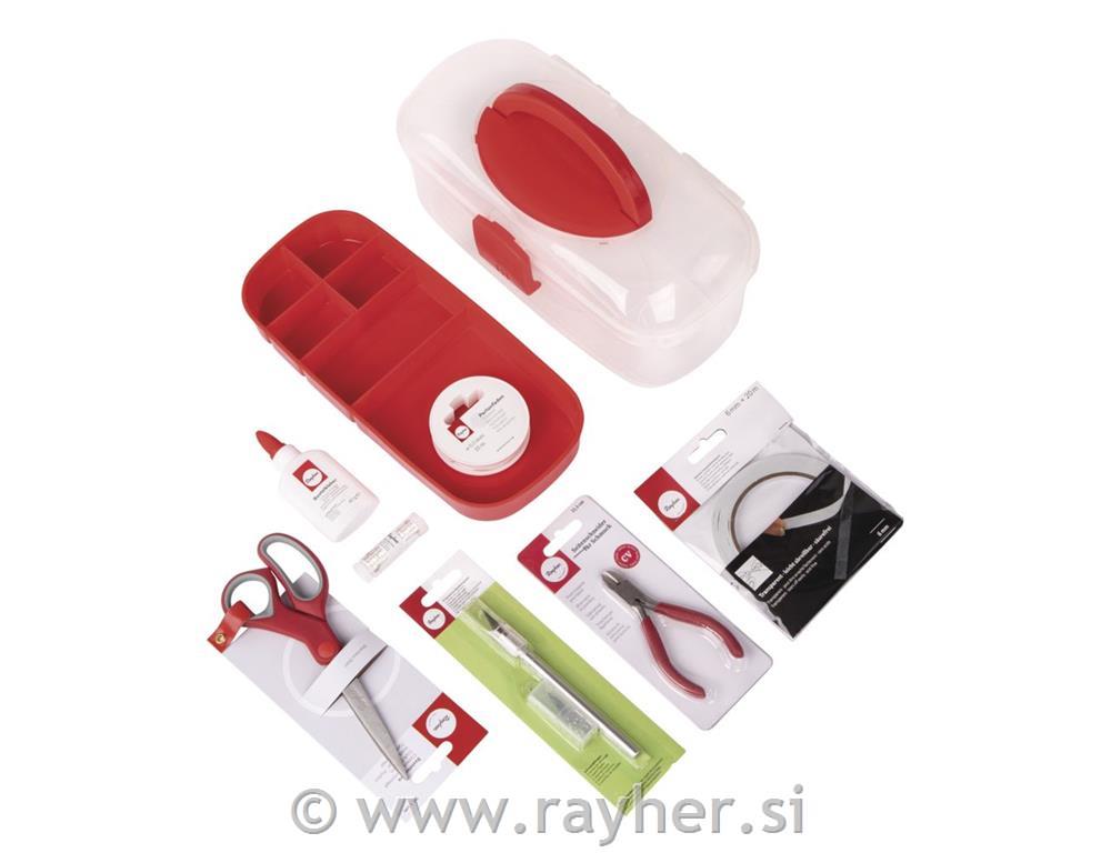 Wood.plug-in Chalet, FSCMixCred, 7.5cm o5-part, tab-bag 1setnatural