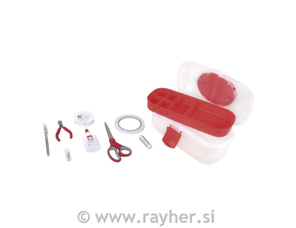 Wood.plug-in Chalet, FSCMixCred, 7.5cm o5-part, tab-bag 1setnatural