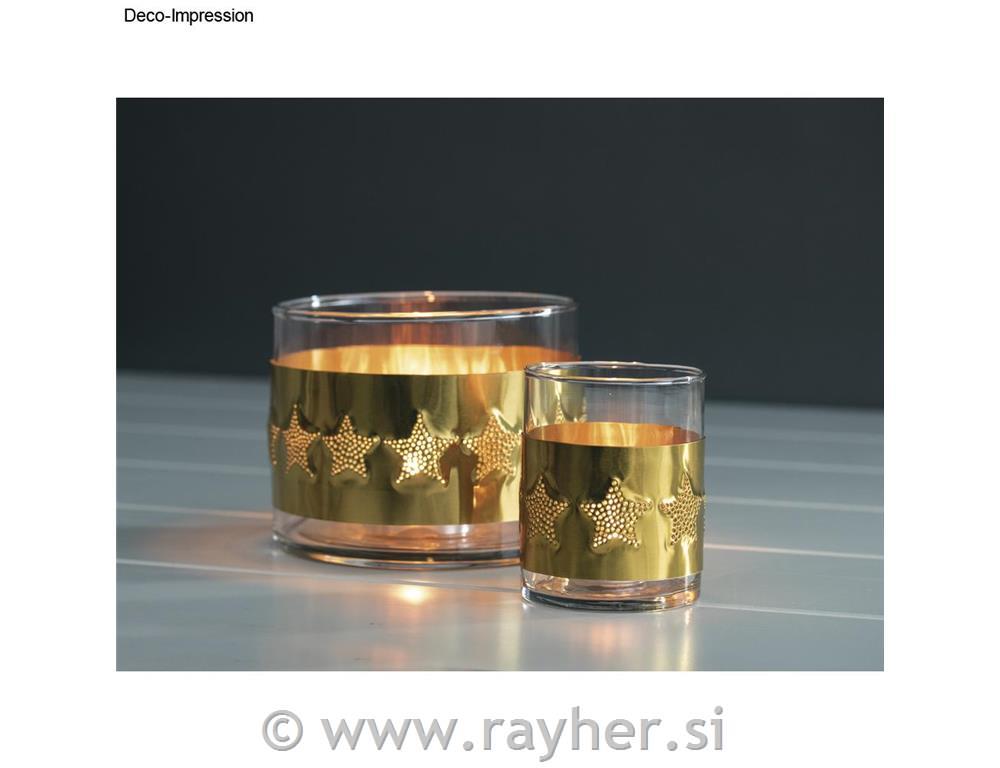 Folija za žige "Alu hot", 20x30 cm, 0,15 mm, zlata, 3 kom.