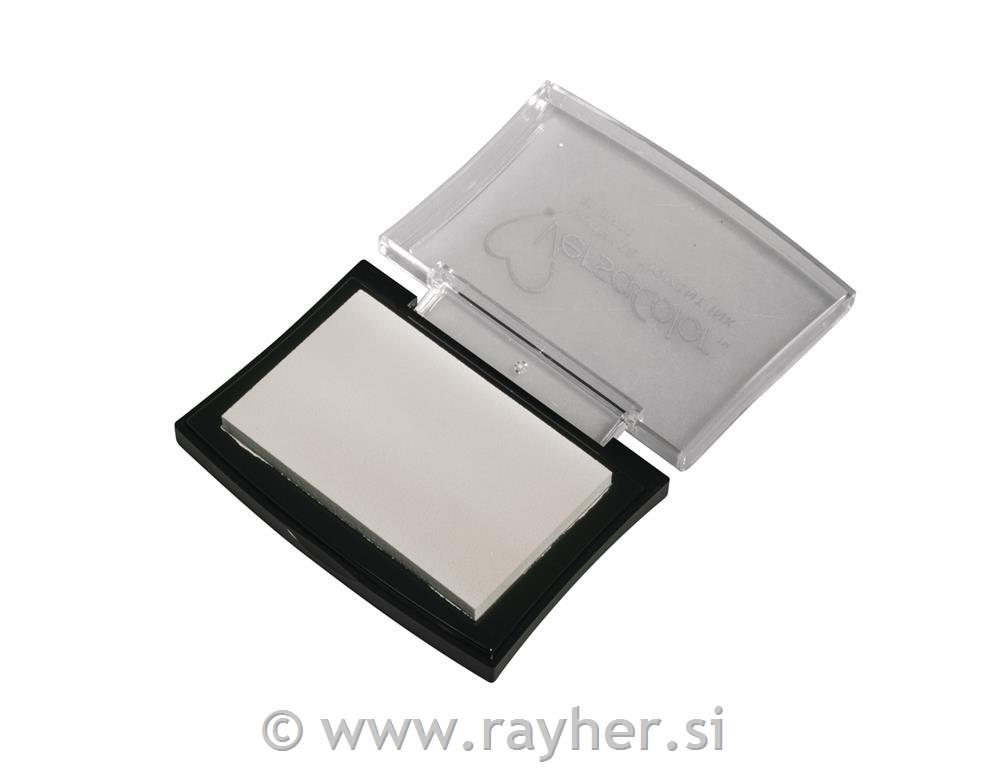 Versa Color blazinica za žige,bela, 9.6x6.3x1.8cm