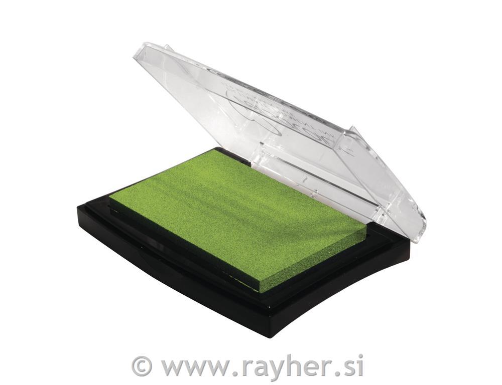 Versa Color blazinica za žige, zelena 9.6x6.3x1.8cm