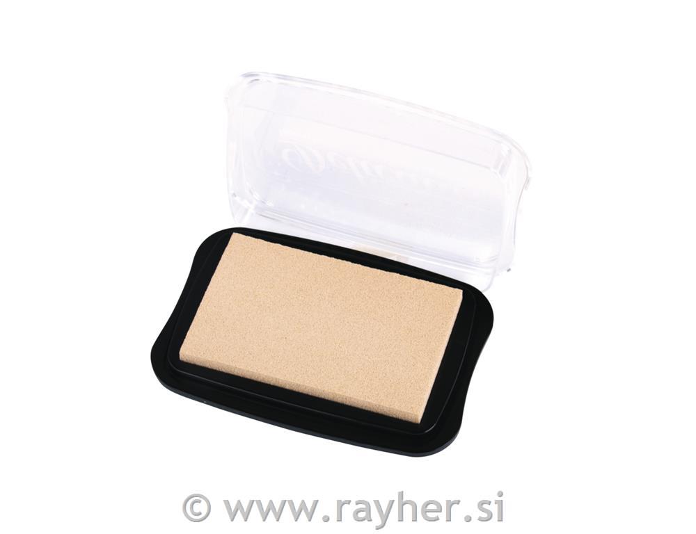 Delicata metallic stamp pad9.9x6.8x1.9cm, size Lcashmere gold