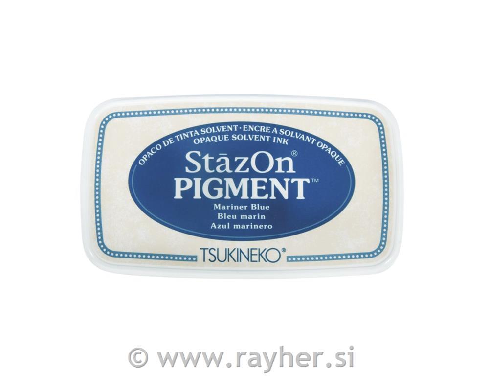Blaznica StazOn pigment ink-pad, modra, 9.6x5.5x2.2cm