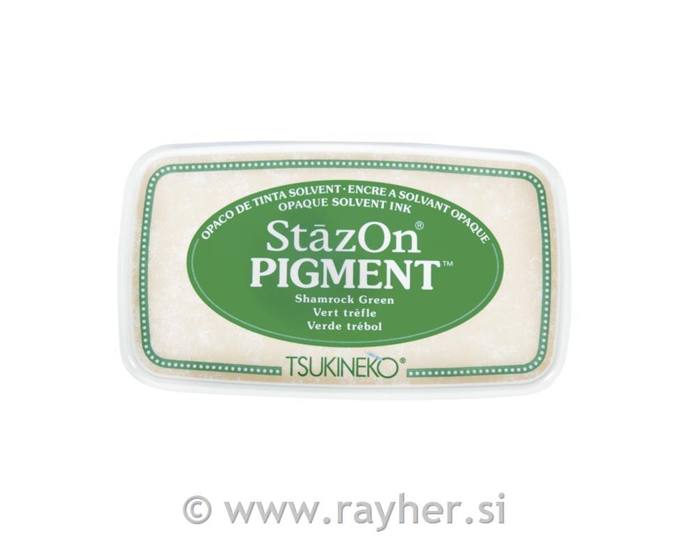 StazOn pigment ink-paddark green9.6x5.5x2.2cm