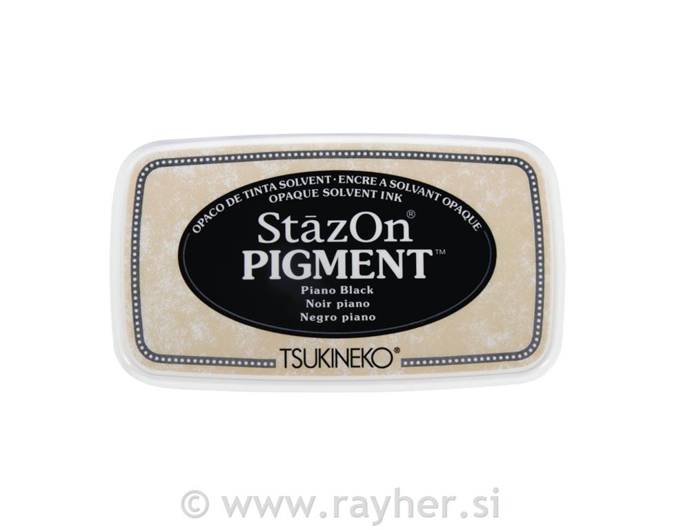 Blaznica StazOn pigment ink-pad, črna, 9.6x5.5x2.2cm