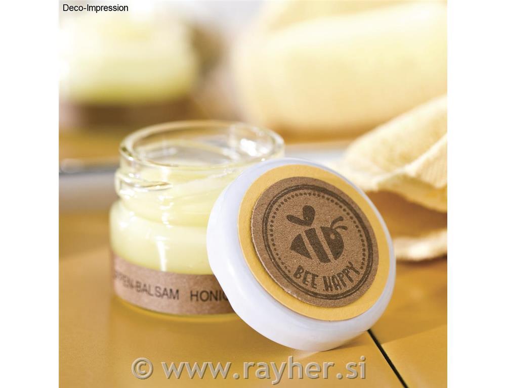 Štampiljka "Bee happy", 3cm