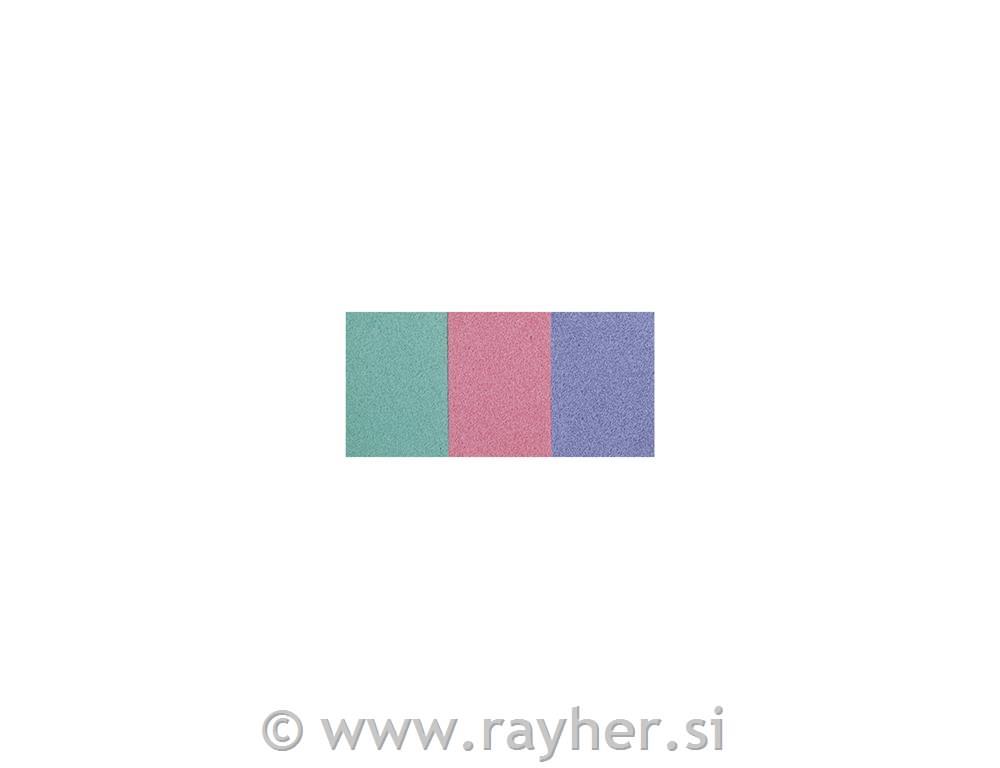 Blazinice za žig "Versacolor", pastel, 3 barve, 4,7x7,5