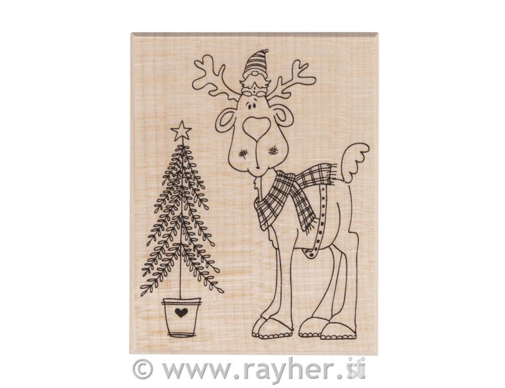 Stamp Happy Gnome7x9cm