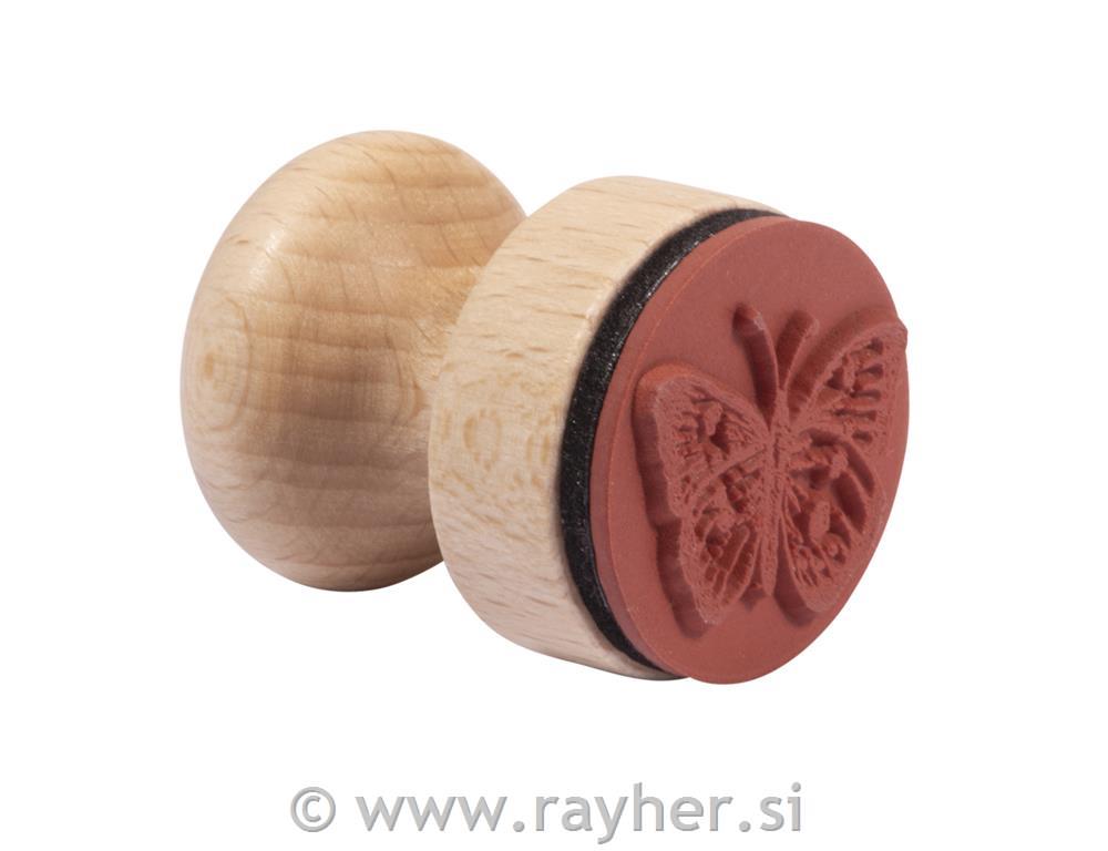 Štampiljka "Metulj", 3 cm