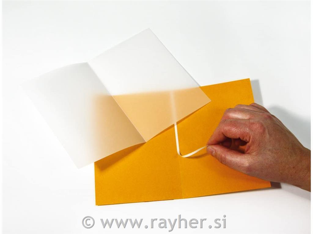 Obojestranski lepilni trak, 6mm, prosojon, 20m