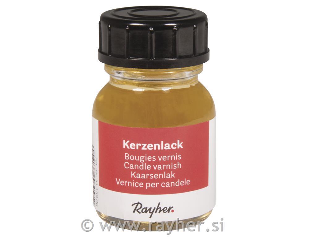 Lak za sveče s sijajem, 25 ml