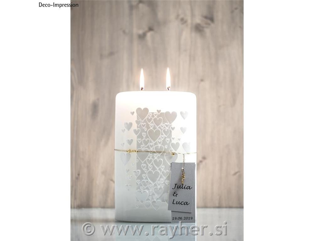 Lak za sveče s sijajem, 25 ml