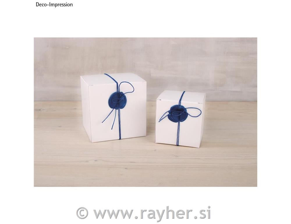 Pečatni vosek, moder, 4 x 12g