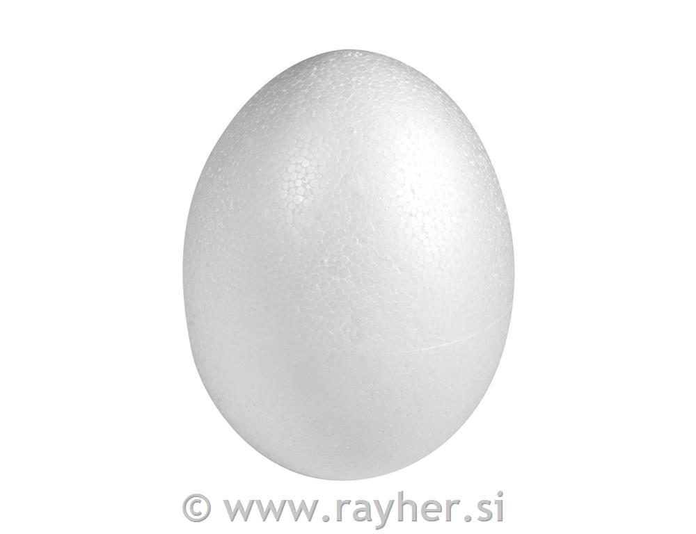 Styrofoam-eggs, full, height 10 cm