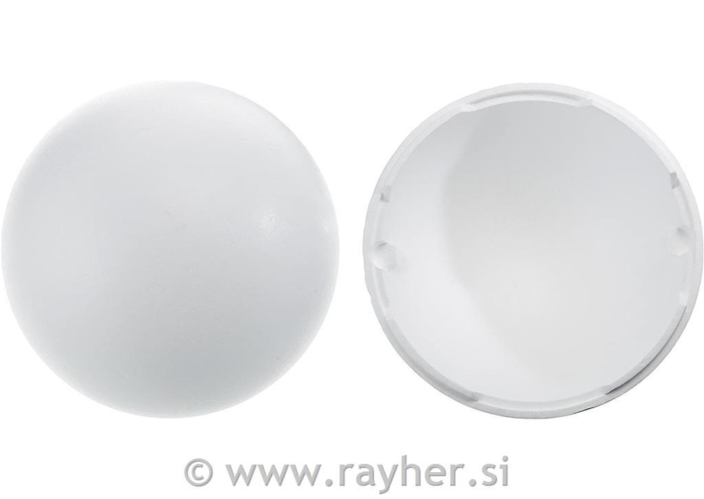 Stiropor krogla, dvodelna, 40 cm