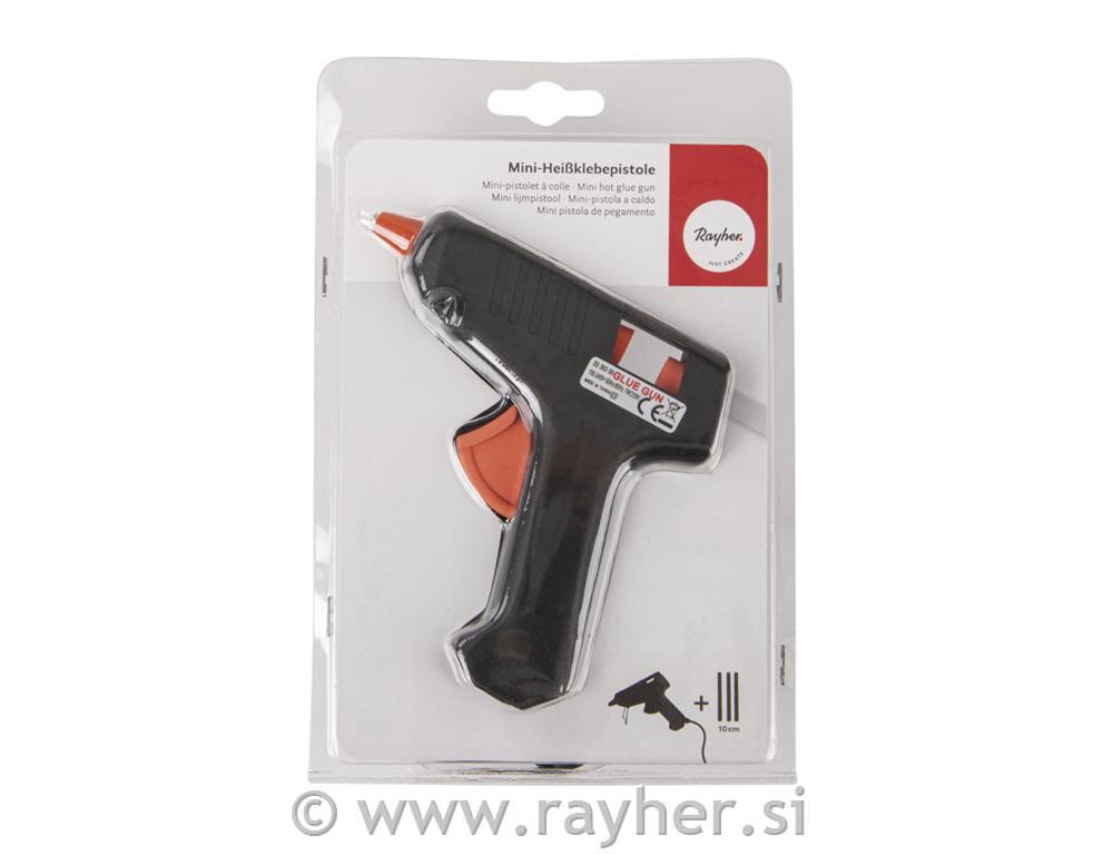 Mini glue gun with trigger, 11x11cm