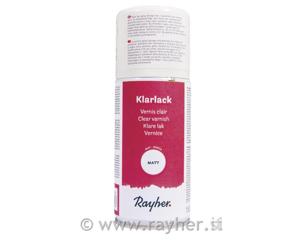 Lak v spreju, 150 ml, nesvetleč