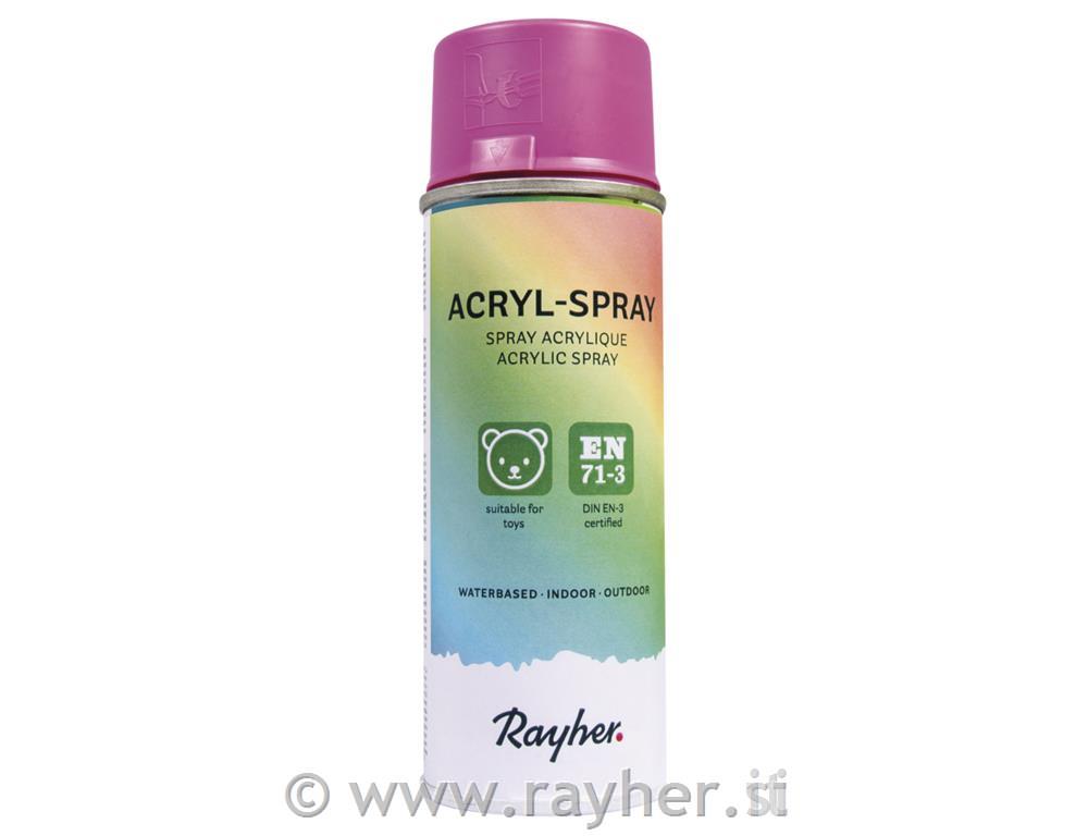 Acrylic spray, pink, Can, 200 ml