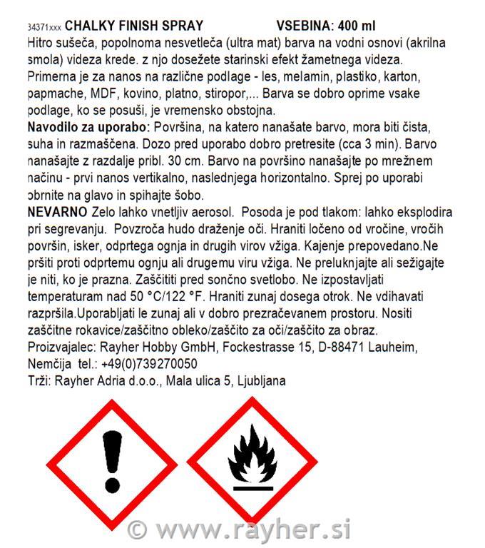 Chalky Finish sprayshell pinkbox 400ml