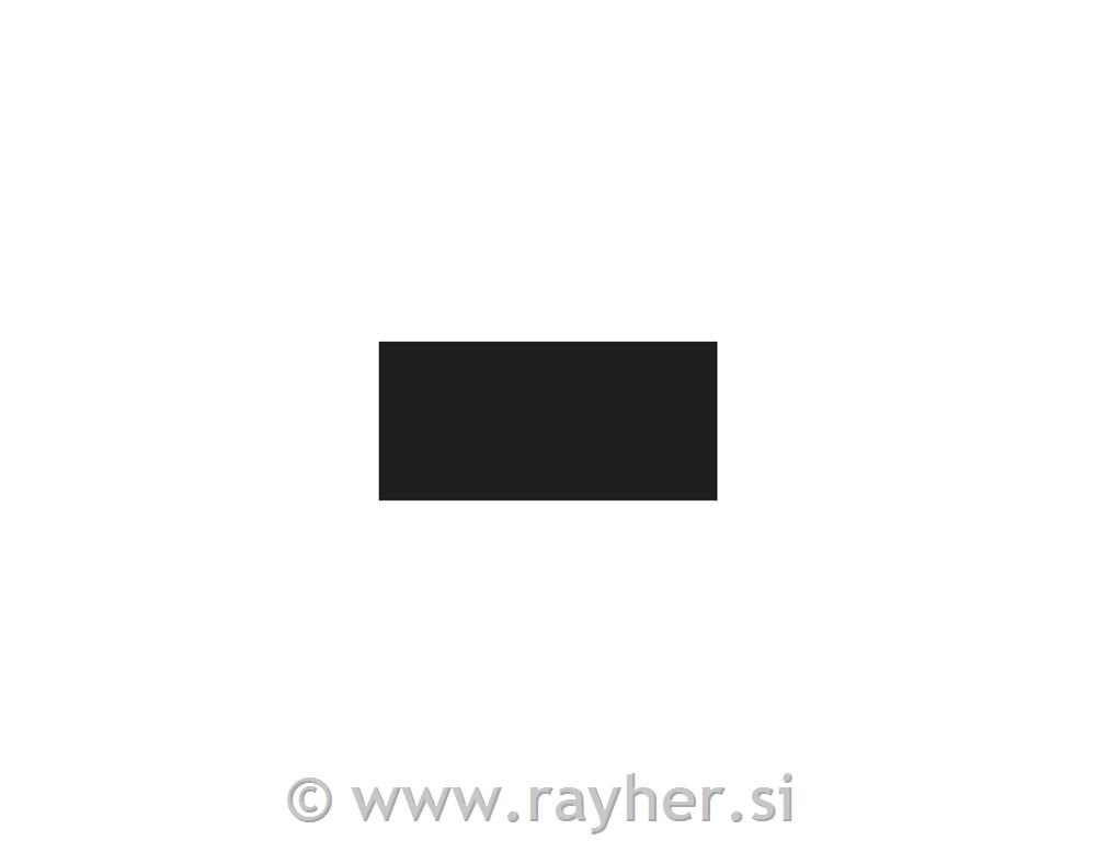 Sprej Chalky Finish, črn, 400 ml